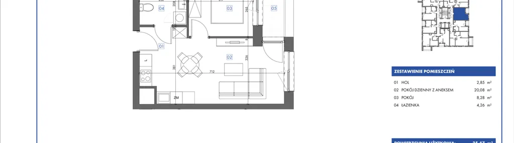 Mieszkanie w inwestycji: Osiedle Carpatia Etap III