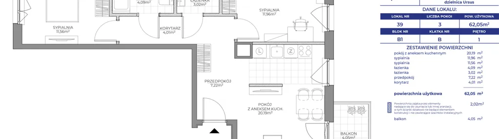 Mieszkanie w inwestycji: Osiedle Prystora Etap 2