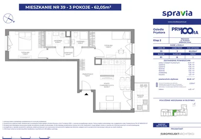 Mieszkanie w inwestycji: Osiedle Prystora Etap 2