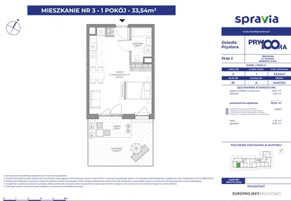 Mieszkanie w inwestycji: Osiedle Prystora Etap 2