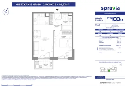 Mieszkanie w inwestycji: Osiedle Prystora Etap 2