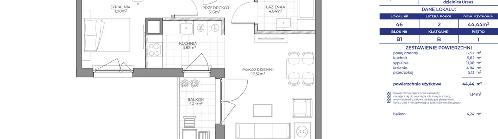 Mieszkanie w inwestycji: Osiedle Prystora Etap 2