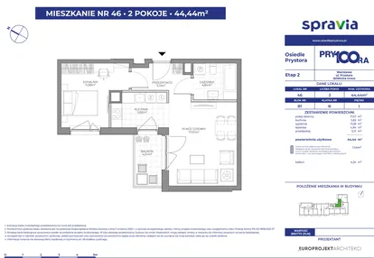 Mieszkanie w inwestycji: Osiedle Prystora Etap 2