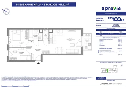 Mieszkanie w inwestycji: Osiedle Prystora Etap 2