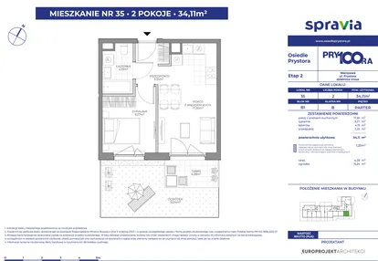 Mieszkanie w inwestycji: Osiedle Prystora Etap 2