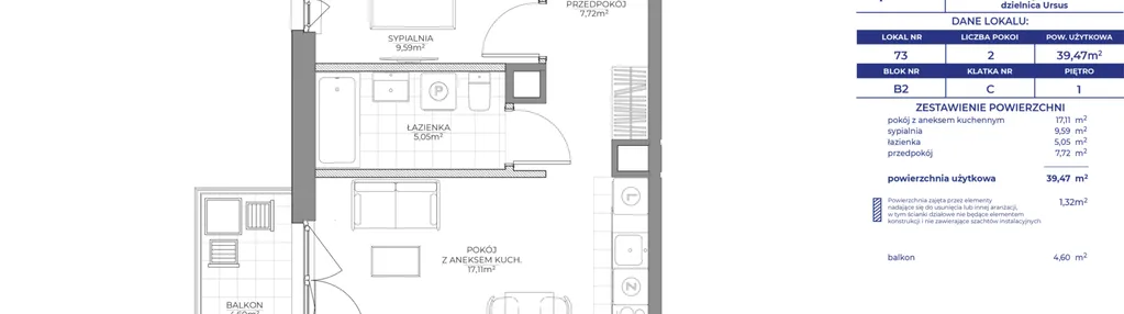Mieszkanie w inwestycji: Osiedle Prystora Etap 2