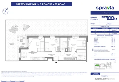 Mieszkanie w inwestycji: Osiedle Prystora Etap 2