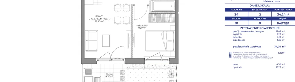 Mieszkanie w inwestycji: Osiedle Prystora Etap 2