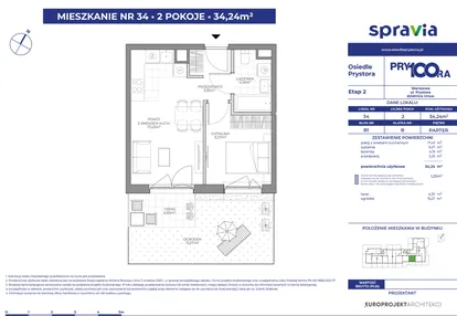 Mieszkanie w inwestycji: Osiedle Prystora Etap 2