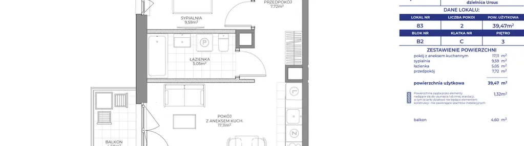 Mieszkanie w inwestycji: Osiedle Prystora Etap 2