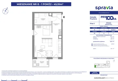 Mieszkanie w inwestycji: Osiedle Prystora Etap 2