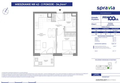 Mieszkanie w inwestycji: Osiedle Prystora Etap 2