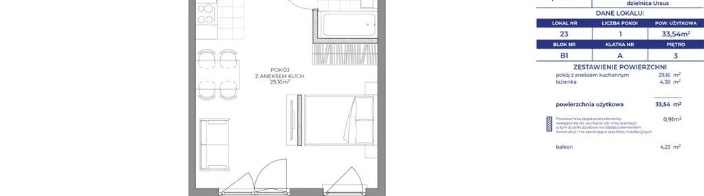 Mieszkanie w inwestycji: Osiedle Prystora Etap 2