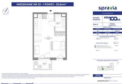 Mieszkanie w inwestycji: Osiedle Prystora Etap 2