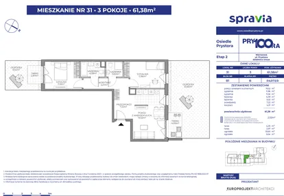 Mieszkanie w inwestycji: Osiedle Prystora Etap 2