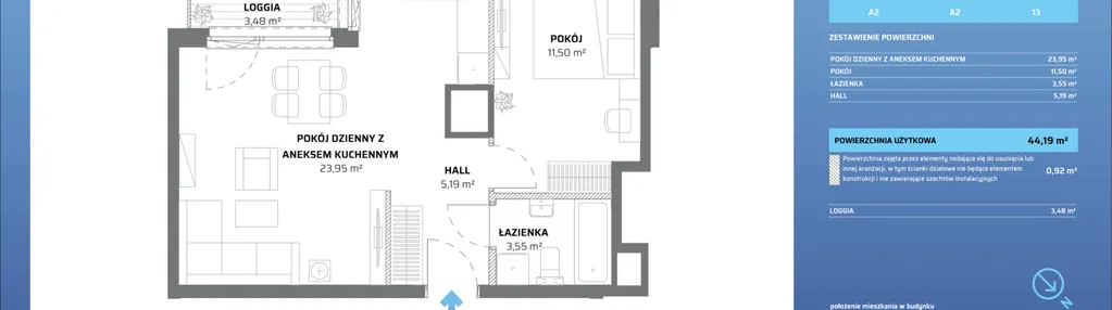 Mieszkanie w inwestycji: Zaspa Wysoko