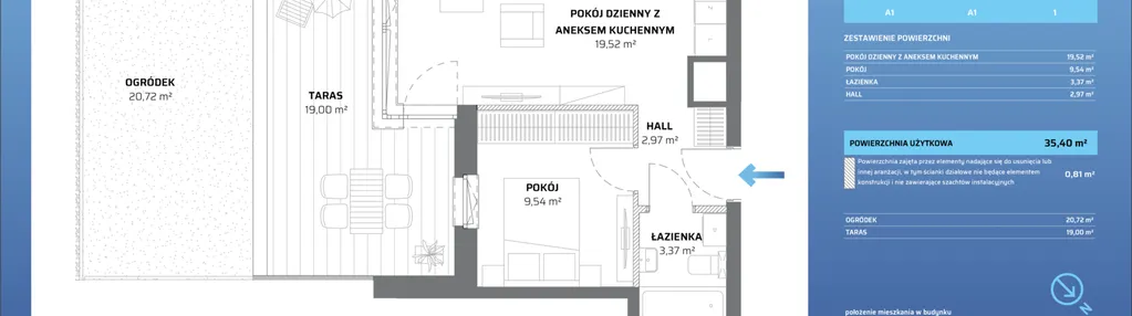 Mieszkanie w inwestycji: Zaspa Wysoko