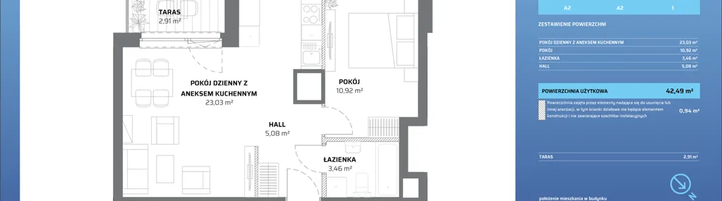 Mieszkanie w inwestycji: Zaspa Wysoko
