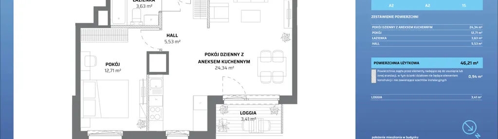 Mieszkanie w inwestycji: Zaspa Wysoko