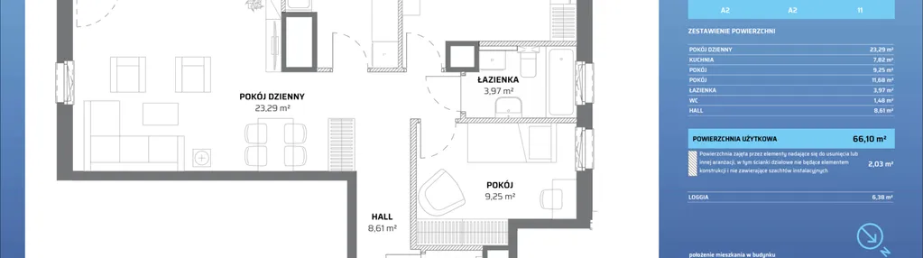 Mieszkanie w inwestycji: Zaspa Wysoko
