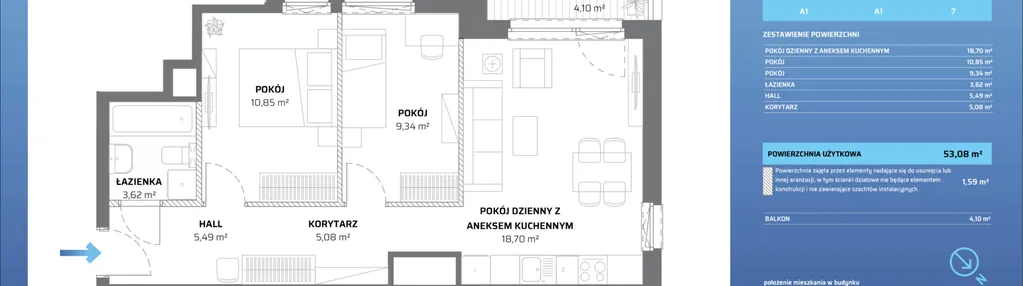 Mieszkanie w inwestycji: Zaspa Wysoko