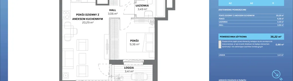 Mieszkanie w inwestycji: Zaspa Wysoko