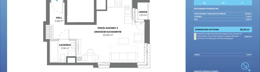 Mieszkanie w inwestycji: Zaspa Wysoko