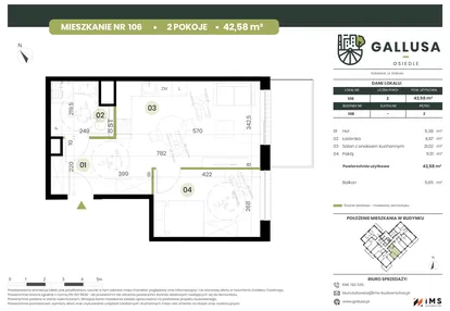 Mieszkanie w inwestycji: Gallusa Osiedle