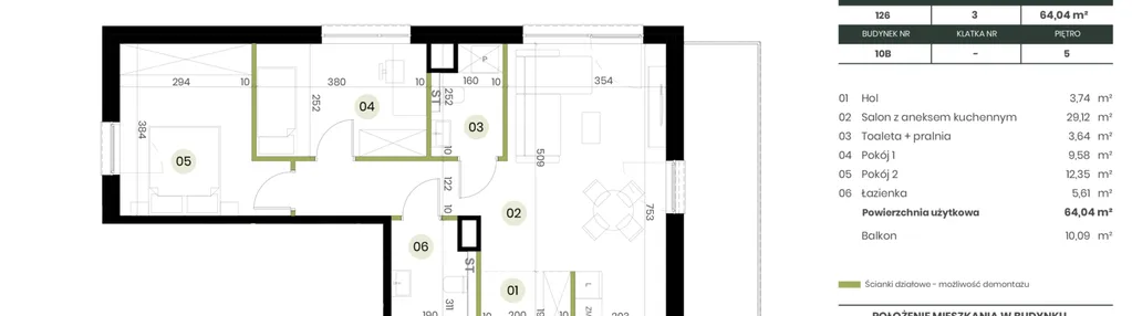 Mieszkanie w inwestycji: Gallusa Osiedle