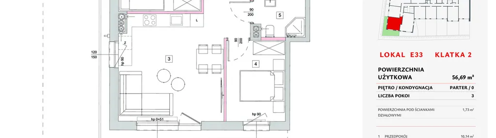 Mieszkanie w inwestycji: DOBKA etap 2