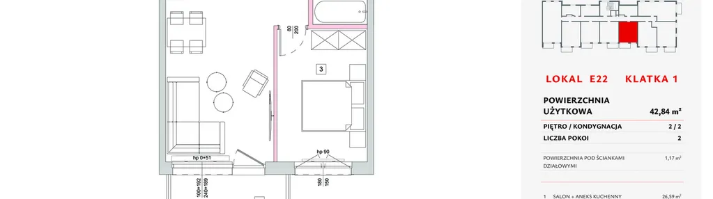 Mieszkanie w inwestycji: DOBKA etap 2