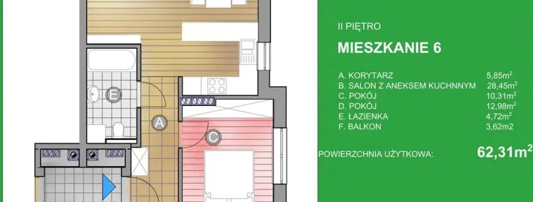 Mieszkanie w inwestycji: Osiedle Natura - Bud. WN i WM