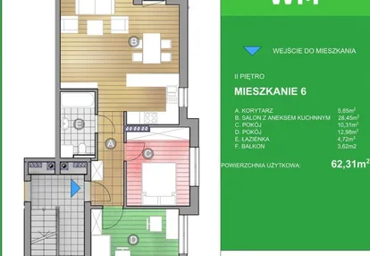Mieszkanie w inwestycji: Osiedle Natura - Bud. WN i WM
