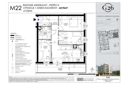 Mieszkanie w inwestycji: Gęsia 26 - Bud. A2