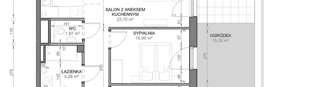 Mieszkanie w inwestycji: Zamojska Vita