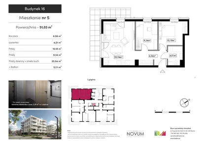 Mieszkanie w inwestycji: Novum Rumia - bud. 16