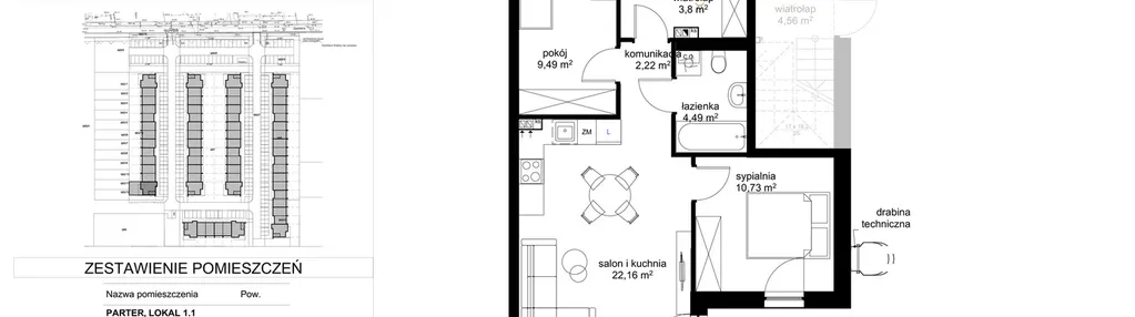 Mieszkanie w inwestycji: Osiedle Zastawna OdNova
