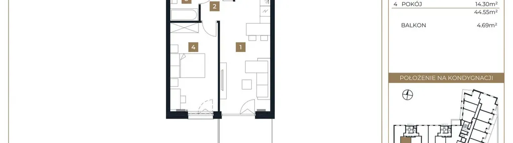 Mieszkanie w inwestycji: Residenza Belcanto
