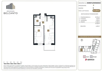 Mieszkanie w inwestycji: Residenza Belcanto