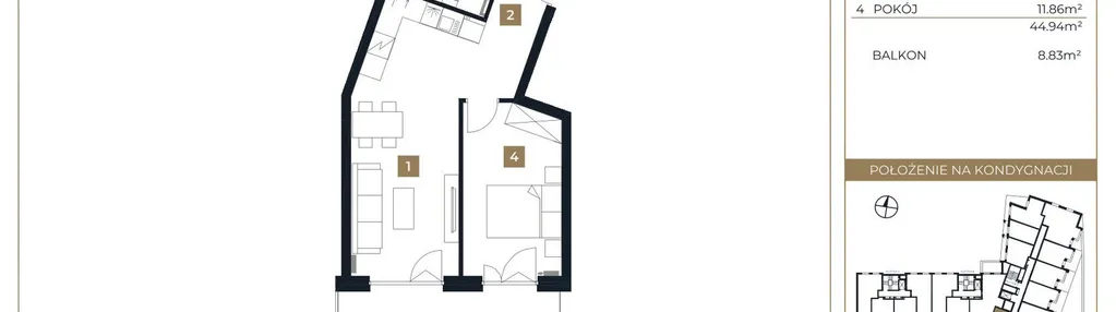 Mieszkanie w inwestycji: Residenza Belcanto