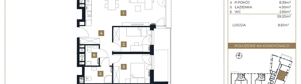 Mieszkanie w inwestycji: Residenza Belcanto