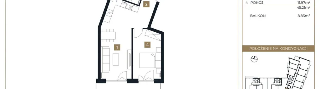 Mieszkanie w inwestycji: Residenza Belcanto