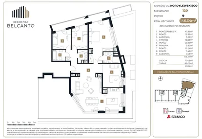 Mieszkanie w inwestycji: Residenza Belcanto