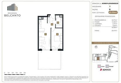 Mieszkanie w inwestycji: Residenza Belcanto