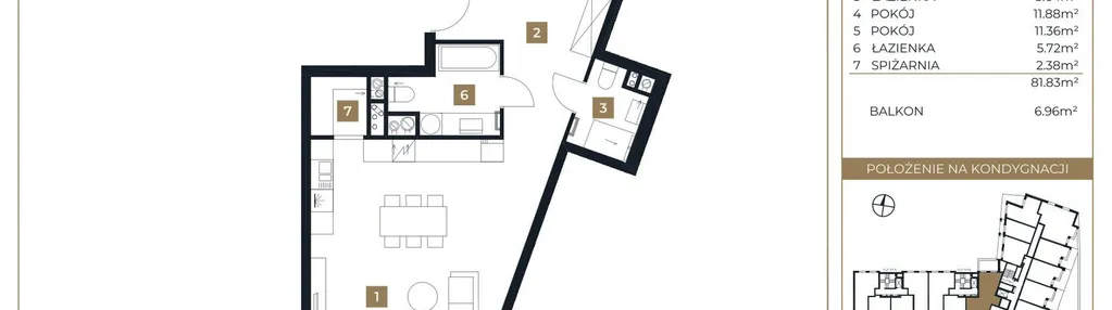Mieszkanie w inwestycji: Residenza Belcanto