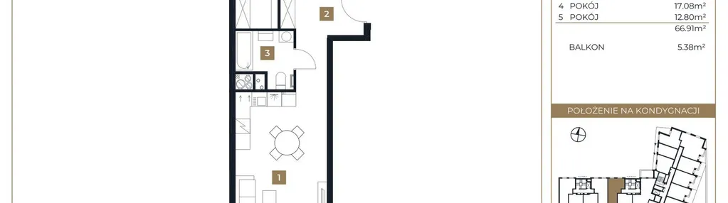 Mieszkanie w inwestycji: Residenza Belcanto