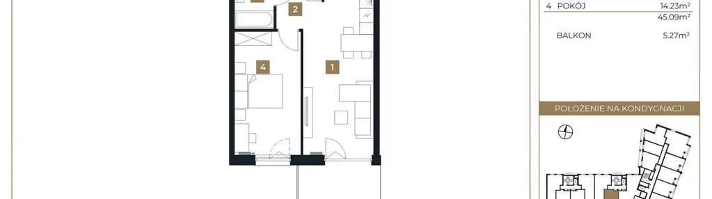 Mieszkanie w inwestycji: Residenza Belcanto