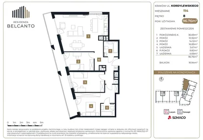 Mieszkanie w inwestycji: Residenza Belcanto