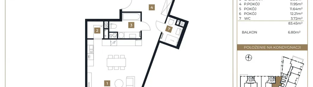 Mieszkanie w inwestycji: Residenza Belcanto