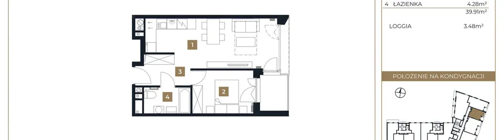 Mieszkanie w inwestycji: Residenza Belcanto